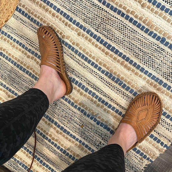 Mohinders Leather Diamond Slide “Honey” - Sz 7 - Picture 3 of 7